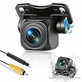 Rückfahrkamera AHD 1080P Rückfahrkamera Auto mit OEM-Halterung Universal Rückfahrkameras Nachrüsten Nachtsicht WDR 170° Weitwinkel IP69 Wasserdicht Auto Rückfahrkameras NTSC für SUV Camper Pickup Van