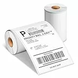 Versandaufkleber 4×6 DHL Etiketten (1000 Etiketten/2 Rolle) Thermopapier Versandetiketten Kompatibel für MUNBYN, Phomemo, Polono Etikettendrucker, BPA-freie