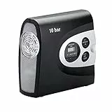 cartrend Kompressor Profi mit Digital Display, mit Ventiladapter, 10 bar, 12 Volt