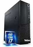 Lenovo i7 ThinkCentre Silent Business Office Computer mit 3 Jahren Garantie! Intel Core i7 4790, 8 Threads, 4.0 GHz - 32 GB - 1000 GB SSD - WLAN - Windows 11 Prof. - MS Office - #8467