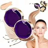 Evanesce Soft Matte Cream Concealer,Evanesce Foundation,Evanesce Concealer,Full Coverage Moisturizing Contour and Brighten,Concealer Foundation Lasting Full Coverage Waterproof Purple Case (Ivory*2)
