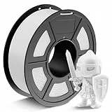 JAYO PLA+ Filament 1.75mm, Erhöhte Zähigkeit PLA Plus Filament-3D-Druckmaterialien, Maßgenauigkeit +/- 0.02mm, Neatly Wound, 1.1 kg Spule(2.42 LBS, 330M), PLA+ Weiß
