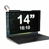 Dabernur Magnetischer Laptop-Sichtschutz 14 Zoll für 16:10-Bildschirme, Abnehmbarer Anti-Glare-Privacy-Filter, Bildschirm-Filter und -Schutz für Laptops, 11,87'× 7,42', Passend für WUXGA 1920 × 1200