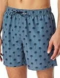 Schiesser Herren Shorts-Ocean Swim Badehose, atlantikblau_182702, 48