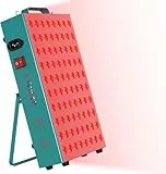 I-THERA-U Rotlichtlampe Therapie - 400W Red Light Therapy Panel, 660nm&850nm Infrarottherapie rotlicht therapiegerät, 80 LEDs für Gewicht & Schmerz-Management, Insgesamt Wellness Infarotlichtlampe
