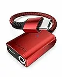USB C Kopfhörer Adapter und Laden,Stouchi USB Typ C auf 3,5 mm Klinke Aux Adapter,Hi Res DAC,Sicheres 30W Schnellladen,Kompatibel mit i-Phone 15 Pro/Max,Samsung Galaxy S23 S22,iPad Air/Pro/Mini,Pixel