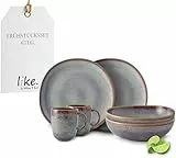 like. by Villeroy & Boch Lave beige Frühstücksset 6tlg