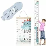 IKOPFLN 1pcs Kinder Messlatte Mit Fußmaß,messlatte kinder holz, Größenmesser für Kinder,Baby-Wachstumstabelle,Wandbehang-Wachstumstabelle, messlatten für baby & kleinkinderzimmer