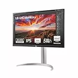 LG 27UP650K-W.AEU (27 Zoll) 4K UHD IPS Monitor, DisplayHDR™ 400, 95% DCI-P3, 2X HDMI 2.0, Weiß