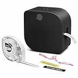 Phomemo Etikettendrucker, Mini Bluetooth P12 Beschriftungsgerät Selbstklebend, Etikettiergerät Kompatibel with iOS & Android Phone, Thermotransfer-Label Printer für Zuhause, Büro