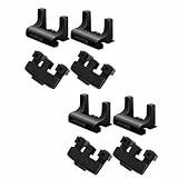 ANMITI 8pcs Hochtemperaturfeste Silikonluft Friteuse Füße Nicht Gleitende Ersatzschwingungen Dämpfungskissen Für Kochschale Nicht Überrutsche Luft Frittier Silikon Stoßstangen
