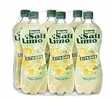 Valensina SaftLimo Zitrone, 6 x 0,75l, Zitronenlimonade mit 10% Fruchtgehalt