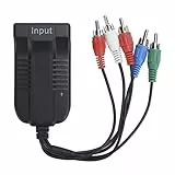 KIMISS an YPBPR Converter Adapter - Unterstützt 1080p -Video für Gaming Konsolen, DVD Player und Projektoren Plug and Owio Lösung oder Video Lösung ab.