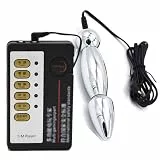 Electro Shock Sex Spielzeug, Analplug, Elektrostimulation Anal, Vaginaldildo und Prostata Massagegerät SM E-stim Erotik Extrem Sexspielzeug für Männer