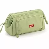EASTHILL Federmäppchen mit grossem Pencil case Tragbare Stifttasche Tragbare kosmetisches Office High School Organizer College Studentin Mädchen Jugendliche Mädchen-Grün