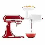 KitchenAid Zubehör Obst- und Gemüsemühle - 5KSMFVSP - Pürieraufsatz für KitchenAid Küchenmaschine - Mühle mit Sieb - Entsafter Aufsatz