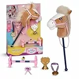 BABY born Hobby Horsing Set für Puppen mit Steckenpferd, 837375 Zapf Creation