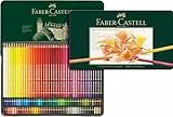 Faber-Castell 110011 - Künstlerfarbstifte Polychromos, 120er Metalletui