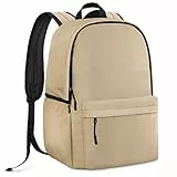 HEEYA Basic Rucksack Leichte Schulrucksack 35x25x50cm für College Mittelschule Reisen Arbeit für Mädchen Jungen, Khaki
