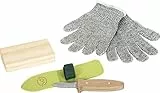 small foot Schnitzmesser-Set 'Discover', Outdoor-Kindermesser inkl. Messerscheide für Kinder ab 6 Jahre, 12385