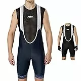 FDX Herren Race-Fit Trägerhose, atmungsaktiv, gepolstert Gr. (blau-S)