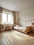 Hanse Home Adventures Kinderteppich - Bunte Regenbogen Spielteppich, Modernes Design, Spielmatte, Krabbelteppich Junge Mädchen für Kinderzimmer, Jugendzimmer, Wohnzimmer - Creme Multifarben, 120x170cm