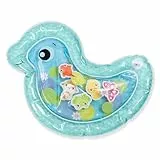 Playgro Wassermatte Baby, Aufblasbare Wasserspielmatte Baby Spielzeug Sensorisches Spielzeug für 3 6 9 Monate