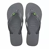Havaianas – Top Brasil, Bequeme, Strapazierfähige und Leichte Flip-Flops, mit Rutschfester Sohle und Brasilien-Flagge an den Riemen, Erwachsene, Unisex