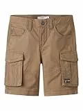 NAME IT Jungen Nkmryan Reg Twi L Shorts 6776-ba Noos Cargos, Kelp, 164 EU