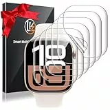LK 6 Stück Schutzfolie für Apple Watch Series 10 42mm, Premium Qualität, Blasenfrei, Anti-Staub, HD Klar, Weiches TPU, Volle Abdeckung Displayfolie für iWatch Series 10 42mm [Premium Qualität]