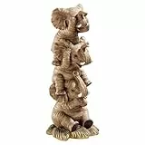 Design Toscano Elefanten - Figur, Maße: 10 x 4 x 25,5 cm