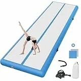 airtrack matte mit elektrischer Luftpumpe 10cm hoch 3 M Tumbling Matten Aufblasbare turnmatte Matte gymnastikmatte Yogamatte Camping Trainingsmatte