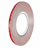3M VHB LSE110 - Doppelseitiges Acrylschaum-Klebeband, für schwierige Oberflächen - Wasserbeständigkeit, hohe und niedrige Temperaturen, Vibrationen und Stöße - Auto, Haus, Sport (5 mm x 3 m)