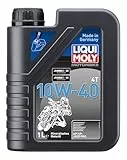 LIQUI MOLY Motorbike 4T 10W-40 | 1 L | Motorrad 4-Takt-Öl | Art.-Nr.: 3044, Schwarz