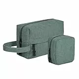 Jiliyote Kosmetiktasche Damen Set - Cord Kulturtasche, Kosmetikbeutel, Make-up Tasche für Mädchen und Reisen