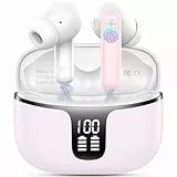 Renimer 2025 Bluetooth Kopfhörer, Bluetooth 5.3 Stereo HiFi Kopfhörer, Wireless In Ear Kopfhörer mit 4 ENC HD, USB-C Headset