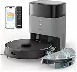 AIRROBO T20+ Saugroboter mit Wischfunktion, 3.5L Staubsauger Roboter mit Absaugstation, 180Min Laufzeit, LiDAR Navigation, Starke Saugkraft ideal für Teppich und Tierhaare, APP Steuerung