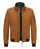 Milestone MSAlan leichte Herren Übergangsjacke (DE/NL/SE/PL, Numerisch, 56, Regular, Regular, Teracotta)