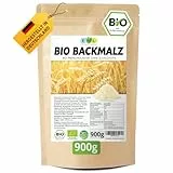 EWL Naturprodukte Backmalz 900g Bio Malz, enzymaktiv, 100% deutsche Gerste Gerstenmalz, Backmalz für Brot und Brötchen