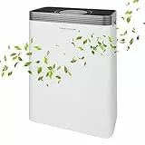 ProfiCare Luftreiniger PC-LR 3076, Air Purifier, Luftreiniger Allergiker gegen Staub, Pollen, Nikotin uvm., Raumluftreiniger für Räume bis zu 60m², leise, 4-fach Filtersystem, Sensor Touch-Bedienung