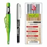 vasalat Pica Permanent Marker + Pica Dry Tieflochmarker Graphit + 10 Ersatzminen