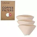 Earthtopia 3er Set Wiederverwendbare Kaffeefilter aus Stoff | 100% Bio-Baumwolle | Filtertüten für Kaffeemaschine und Handfilter | Permanentfilter Mehrwegfilter Dauerfilter (Größe 2)