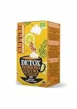 CUPPER 20 Beutel mit Bio-Detox-Tees – reinigende und diuretische Eigenschaften – enthält Rosmarin, Kurkuma und Zitrus – geeignet für Vegan