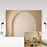Kate Fotografie-Hintergrund 2,2 x 1,5 m Boho-Bogen für Erwachsene, Kinder, Geburtstag Hochzeit, Mutterschaft, Kunst, Porträt Bohemian-Stil Retro-Wanddekoration Requisiten Hintergrund Fotostudio