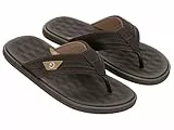 CARTAGO Herren Malta VI Thong Ad Flip-Flops, Braun, 43 EU