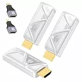 Steetek Wireless HDMI Transmitter and 2 Receivers, HDMI Wireless für die Übertragung von Videos und Audio vom Laptop/PC/Kamera auf 2 Monitore/Projektor/TV, 5G Drahtloser Extender Plug-and-Play