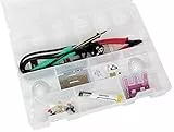 Whadda Lötbausatz, Whaddy's Löt-Anfängerset, Elektronik Bastelkit mit Lötkolben, Zange und 2 Bausätze, DIY Baukasten, Löt Übung, Lötset, Kit zum selber Löten, DIY Elektronik Projekt