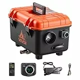 VEVOR Dieselheizung Lufterhitzer 8 kW DC 12 V/24 V tragbare Standheizung (All in One) mit Fernbedienung und LCD-Bildschirm, geringe Geräuschentwicklung, 4 L Kraftstofftank für LKW Wohnmobile
