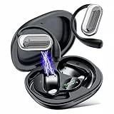 EUQQ KI Übersetzer Kopfhörer Bluetooth 6.1 4-in-1 Echtzeit Übersetzungskopfhörer 144 Sprachen 50 Std Spielzeit Sprachübersetzer Kopfhörer mit App Live Übersetzung Ohrhörer für Business,Reisen,Studie