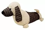 Lashuma Türstopper Hund Beige, Deko Türhalter für Wohnzimmer - Balkon, Türpuffer Höhe: 23 cm